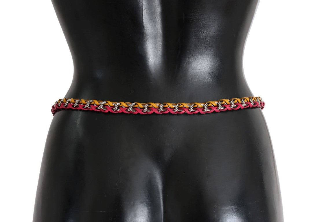 Dolce & Gabbana Elegant Multicolor Crystal-Embellished Belt - Luksusmuotia Dolce & Gabbana - Tutustu YVES JAVANNI® 