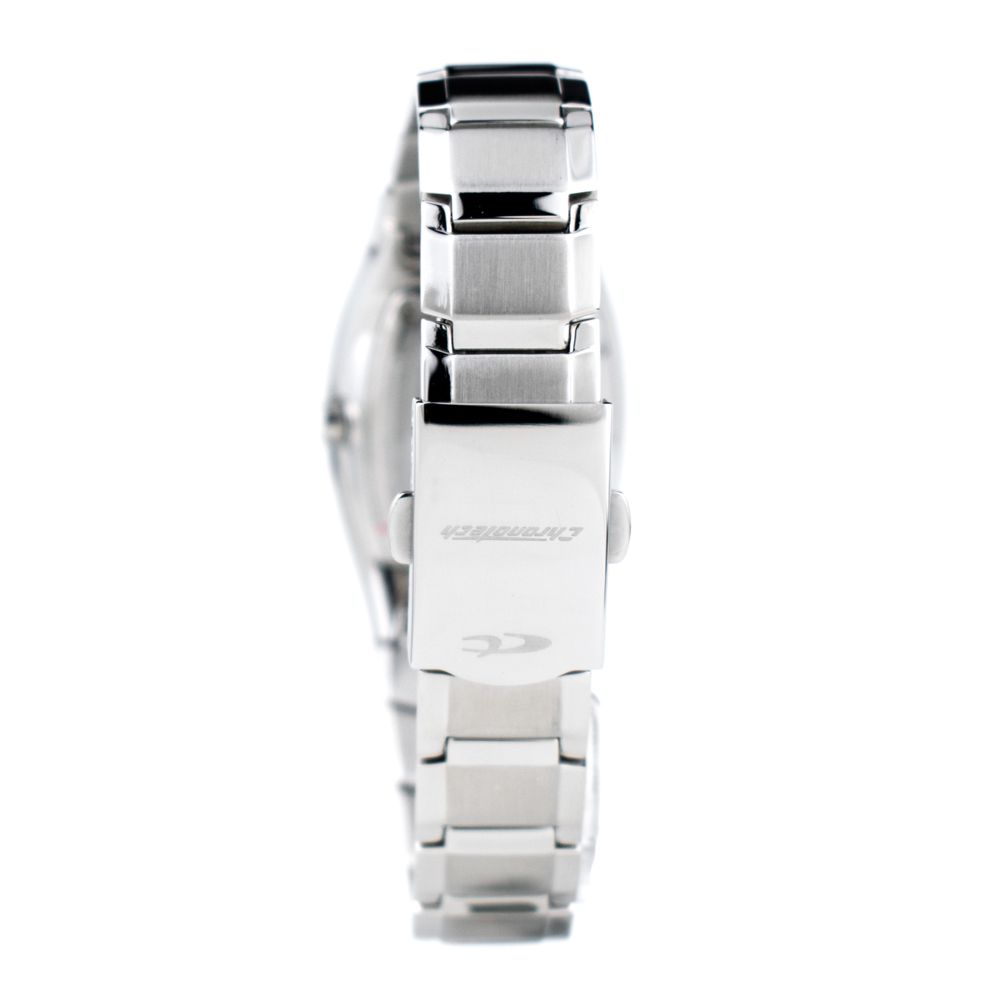 Chronotech Silver Steel Watch