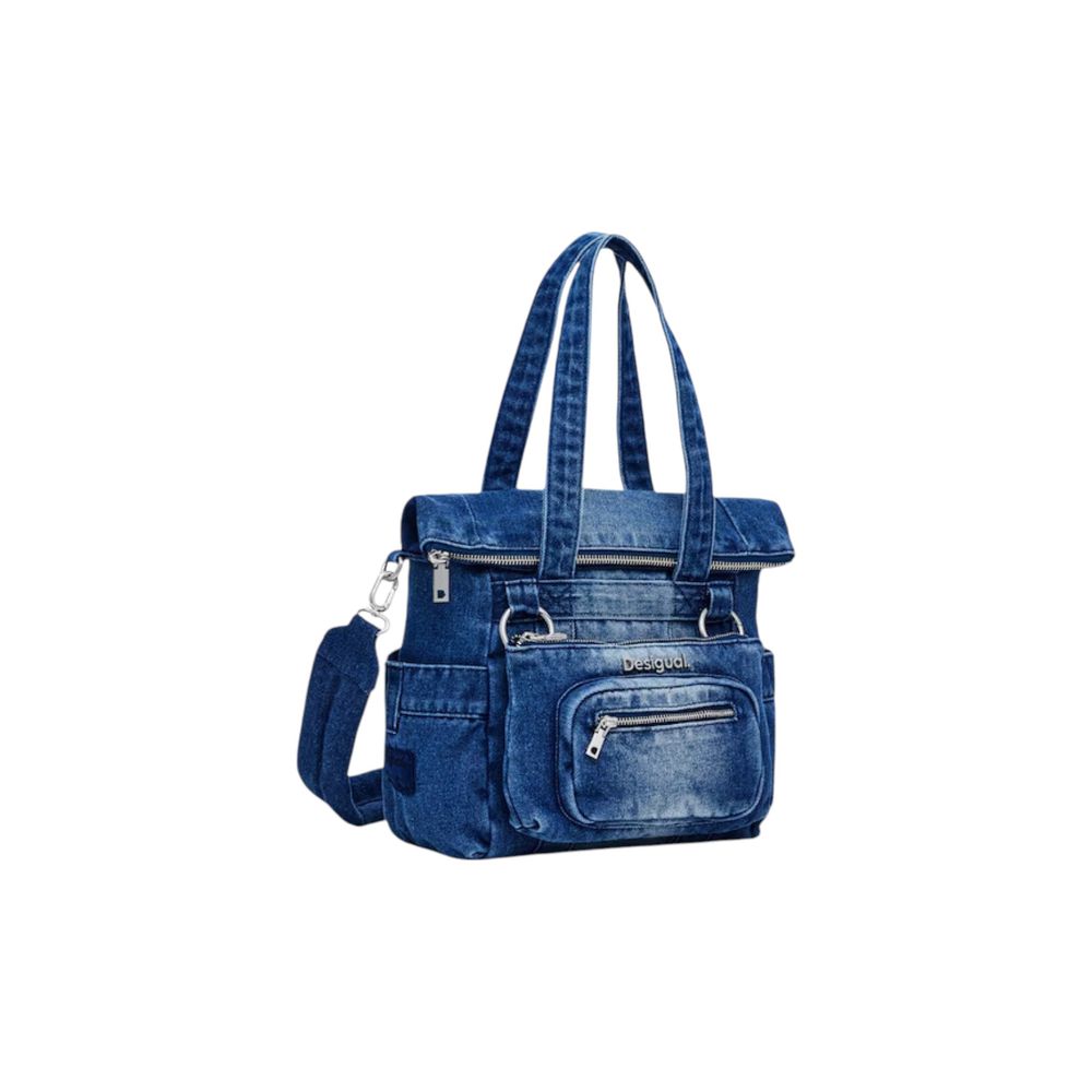 Desigual Blue Polyethylene Backpack