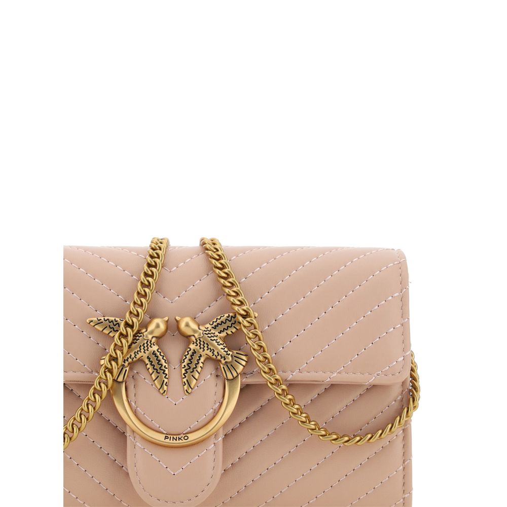 PINKO Love One Shoulder Wallet