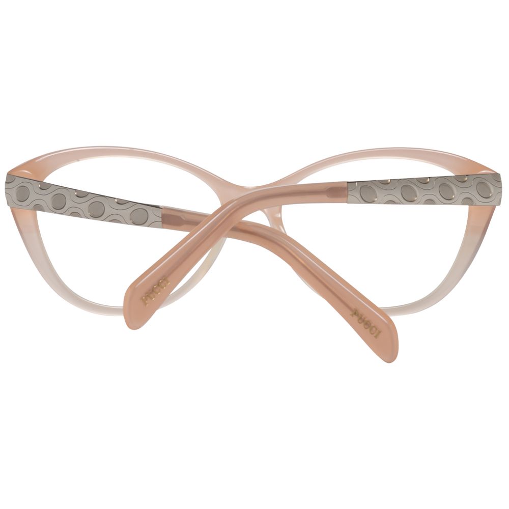 Emilio Pucci Pink Women Optical Frames - Luksusmuotia Emilio Pucci - Tutustu YVES JAVANNI® 