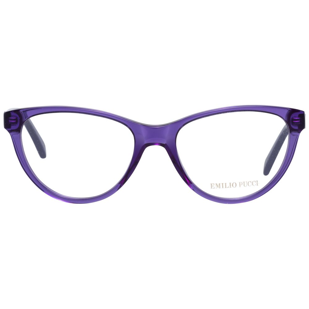 Emilio Pucci Purple Women Optical Frames - Luksusmuotia Emilio Pucci - Tutustu YVES JAVANNI® 