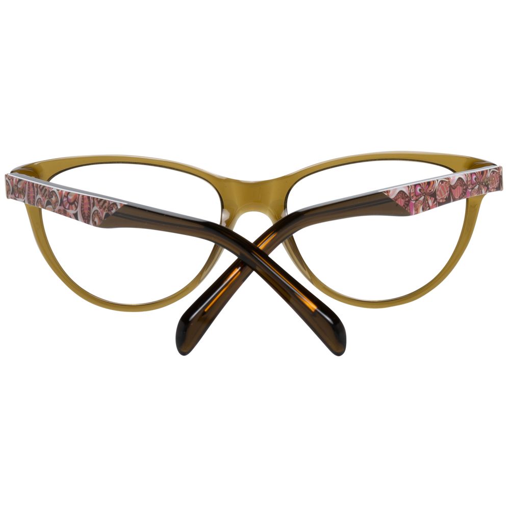 Emilio Pucci Green Women Optical Frames - Luksusmuotia Emilio Pucci - Tutustu YVES JAVANNI® 