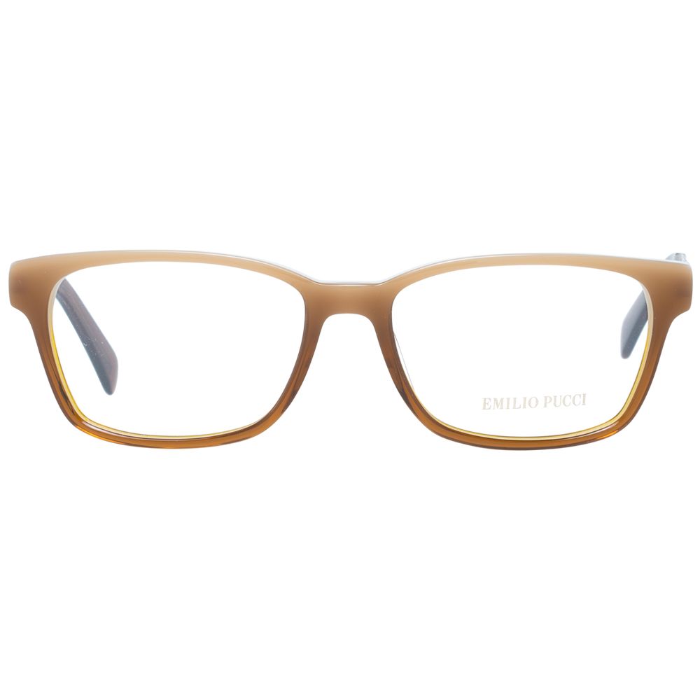 Emilio Pucci Brown Women Optical Frames - Luksusmuotia Emilio Pucci - Tutustu YVES JAVANNI® 