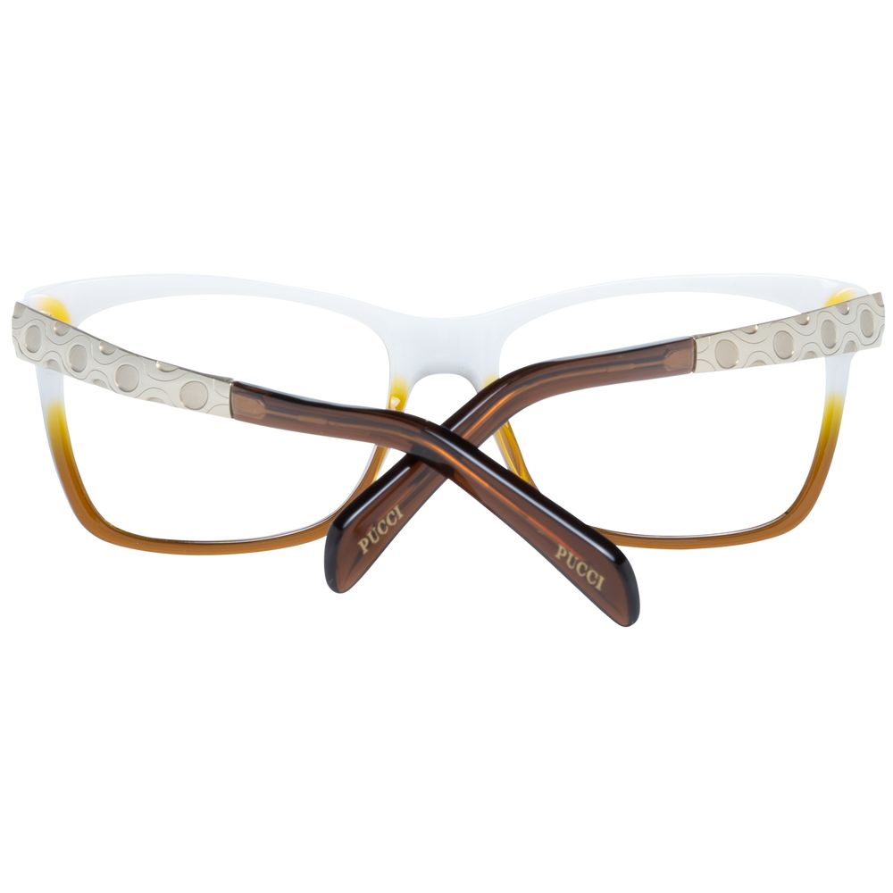 Emilio Pucci Brown Women Optical Frames - Luksusmuotia Emilio Pucci - Tutustu YVES JAVANNI® 