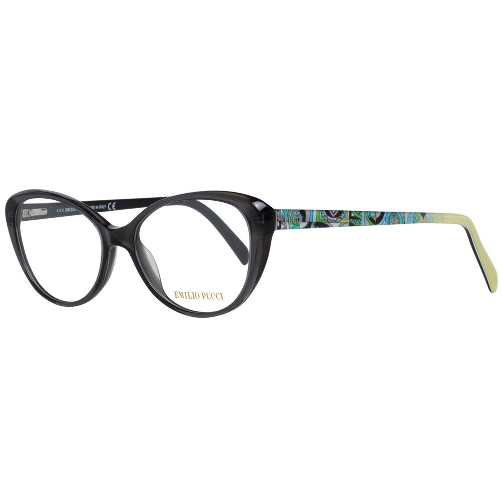 Emilio Pucci Gray Women Optical Frames - Luksusmuotia Emilio Pucci - Tutustu YVES JAVANNI® 