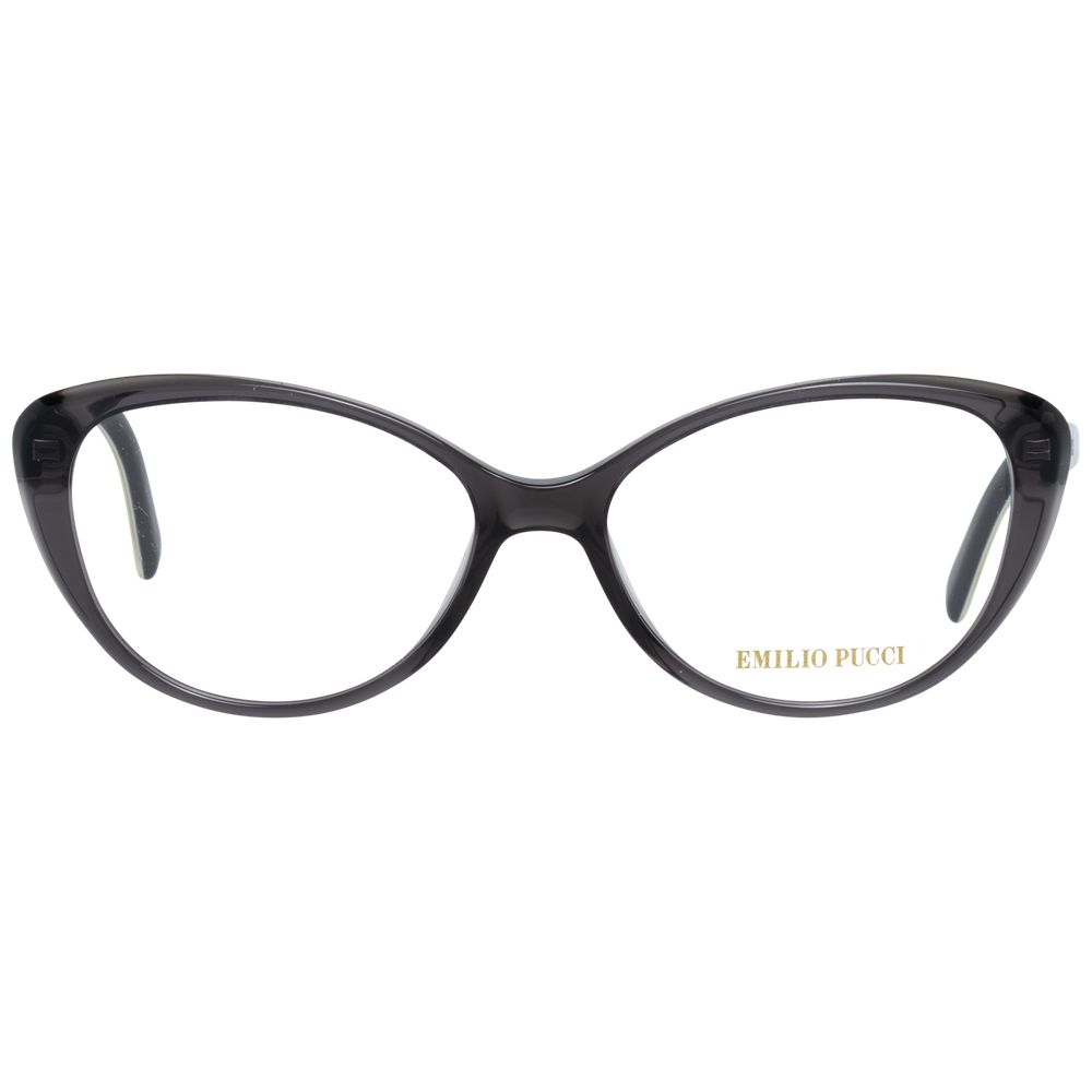 Emilio Pucci Gray Women Optical Frames - Luksusmuotia Emilio Pucci - Tutustu YVES JAVANNI® 