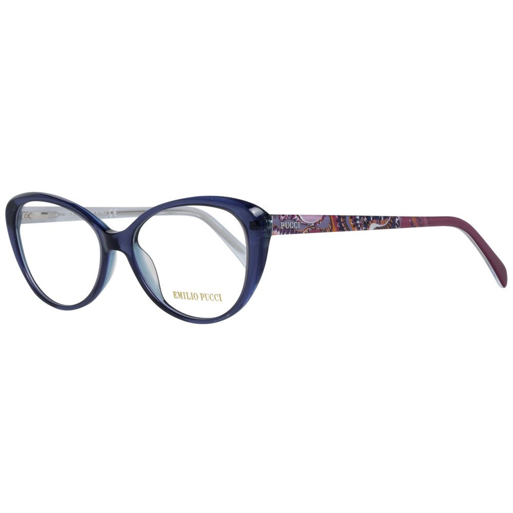 Emilio Pucci Blue Women Optical Frames - Luksusmuotia Emilio Pucci - Tutustu YVES JAVANNI® 