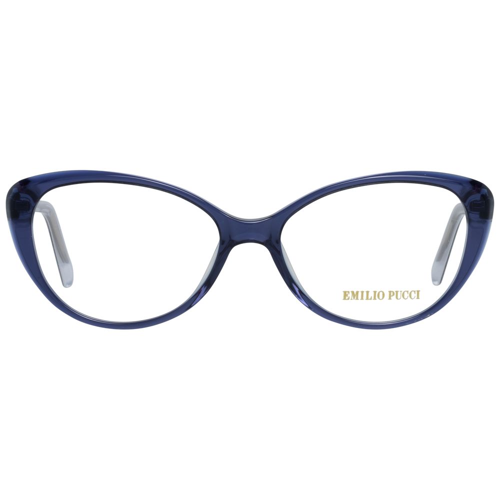 Emilio Pucci Blue Women Optical Frames - Luksusmuotia Emilio Pucci - Tutustu YVES JAVANNI® 