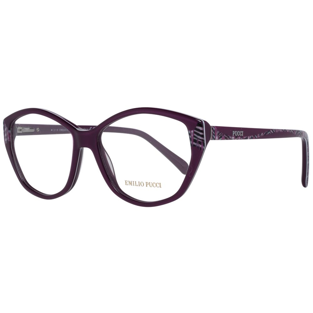 Emilio Pucci Purple Women Optical Frames - Luksusmuotia Emilio Pucci - Tutustu YVES JAVANNI® 