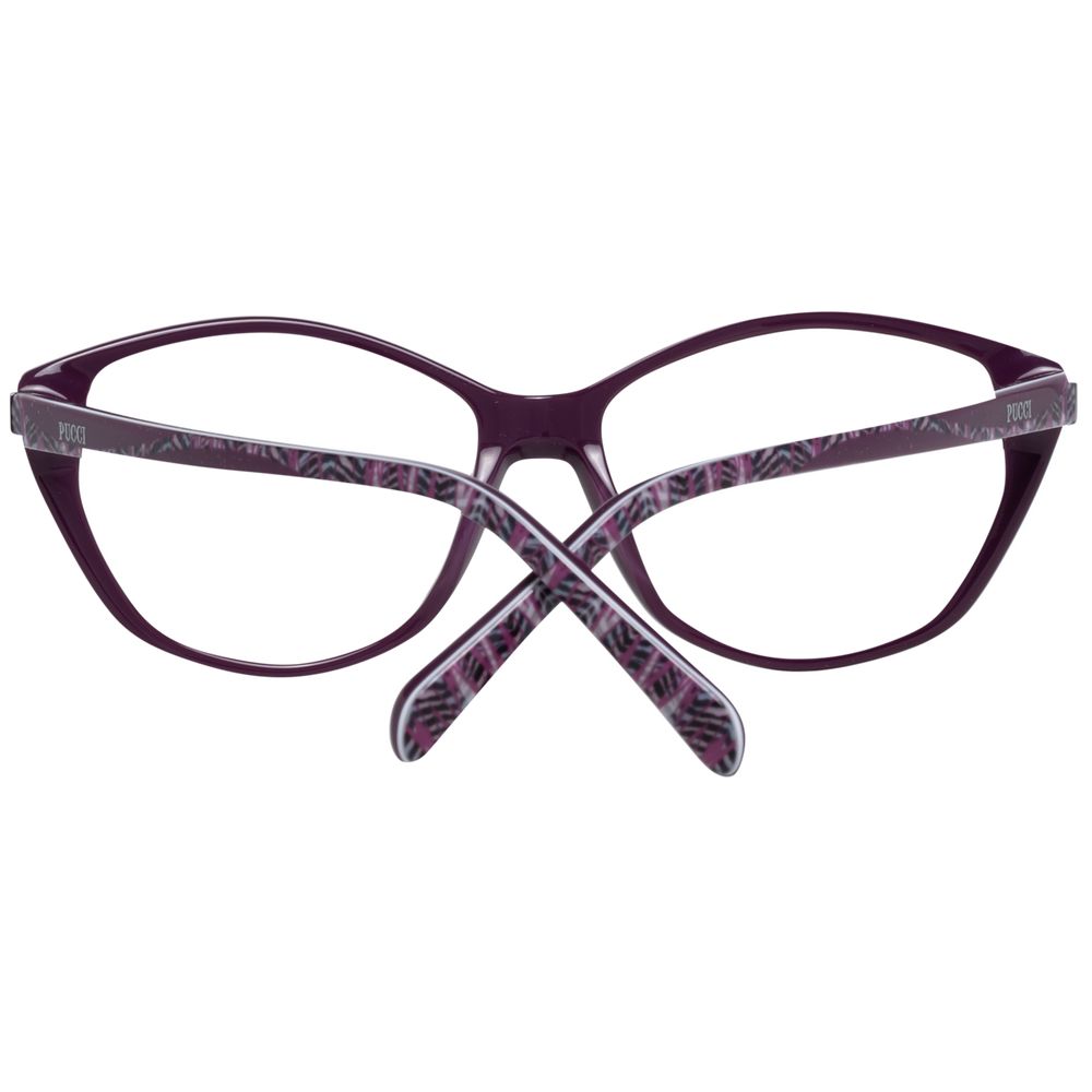 Emilio Pucci Purple Women Optical Frames - Luksusmuotia Emilio Pucci - Tutustu YVES JAVANNI® 