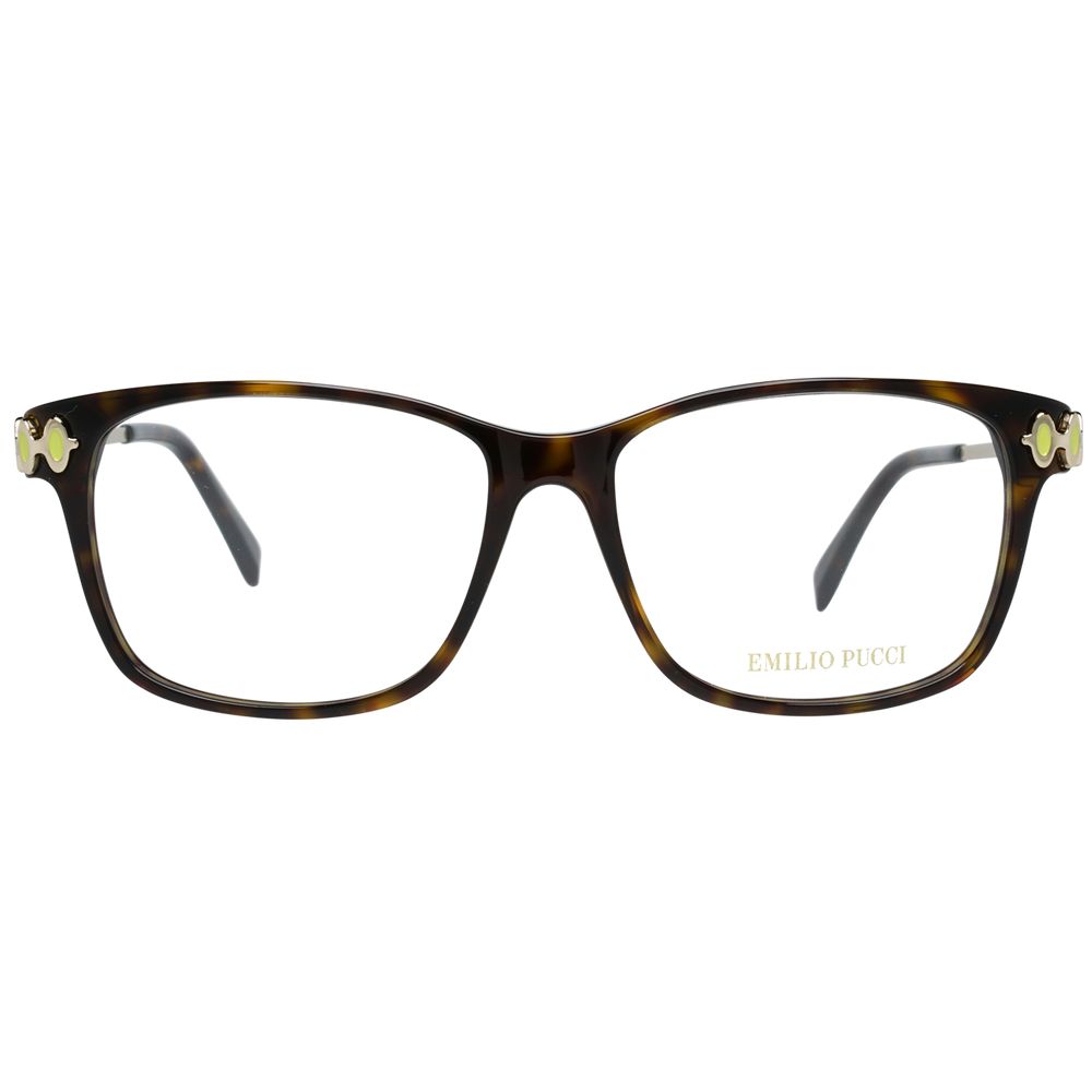 Emilio Pucci Brown Women Optical Frames - Luksusmuotia Emilio Pucci - Tutustu YVES JAVANNI® 