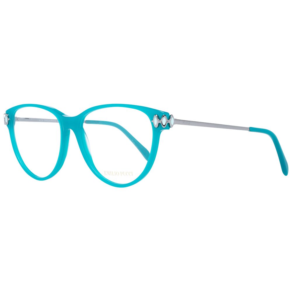 Emilio Pucci Green Women Optical Frames - Luksusmuotia Emilio Pucci - Tutustu YVES JAVANNI® 