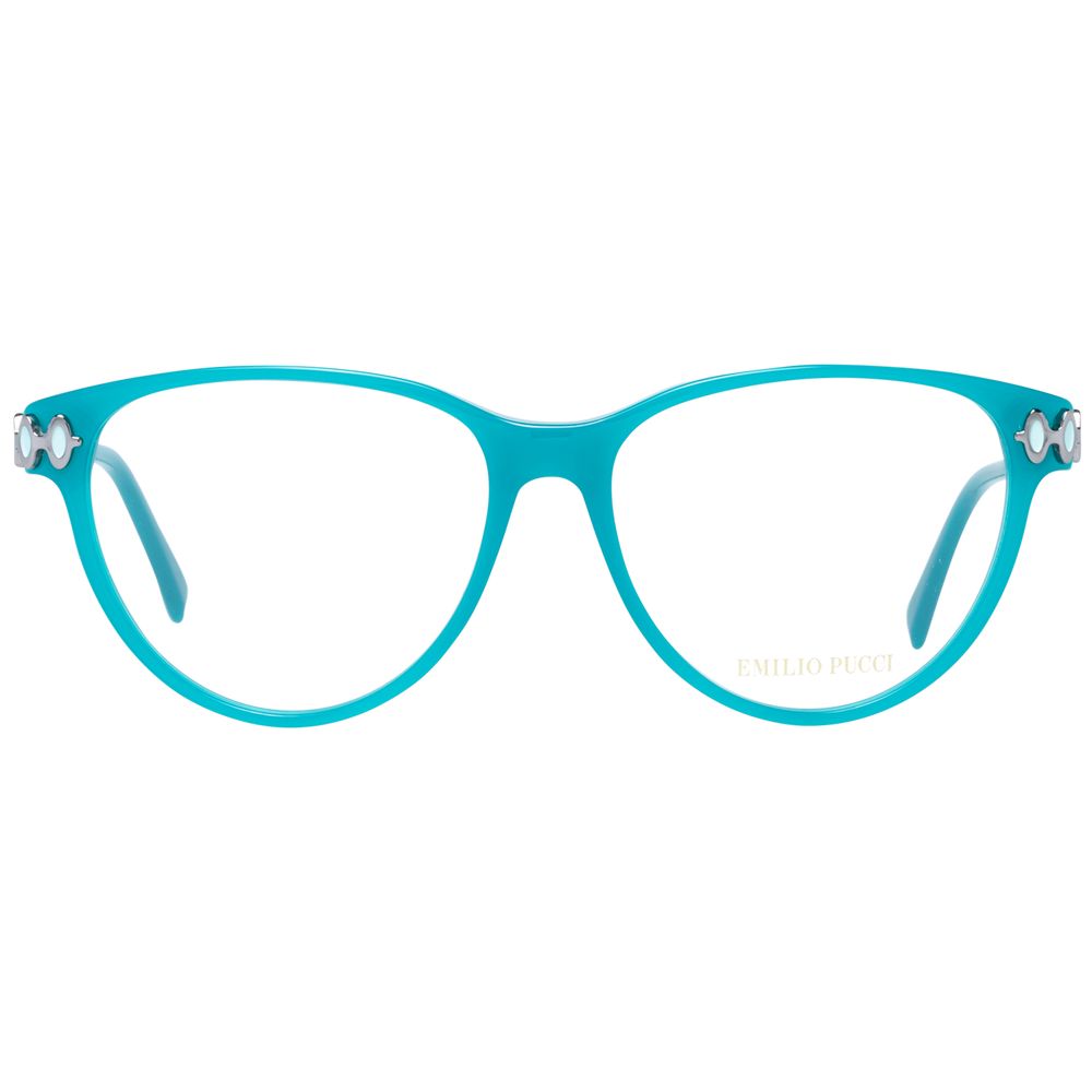 Emilio Pucci Green Women Optical Frames - Luksusmuotia Emilio Pucci - Tutustu YVES JAVANNI® 