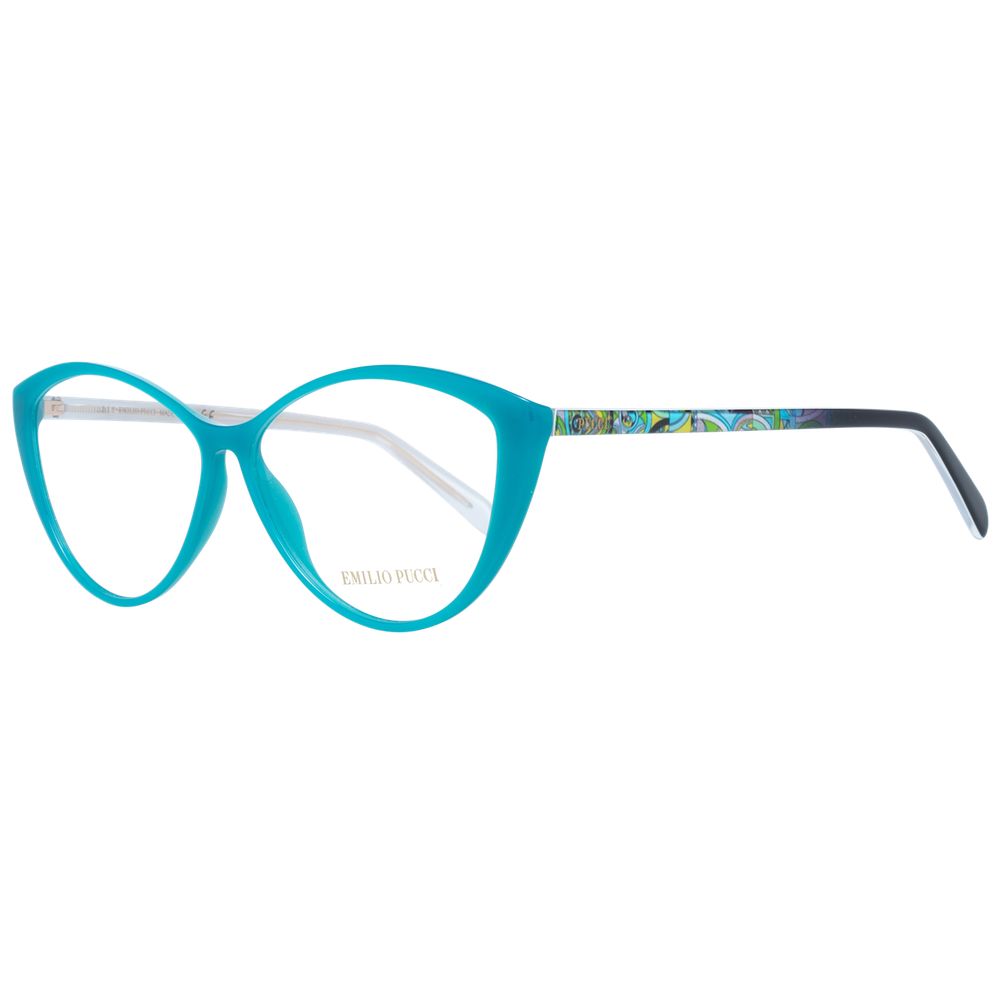 Emilio Pucci Green Women Optical Frames - Luksusmuotia Emilio Pucci - Tutustu YVES JAVANNI® 