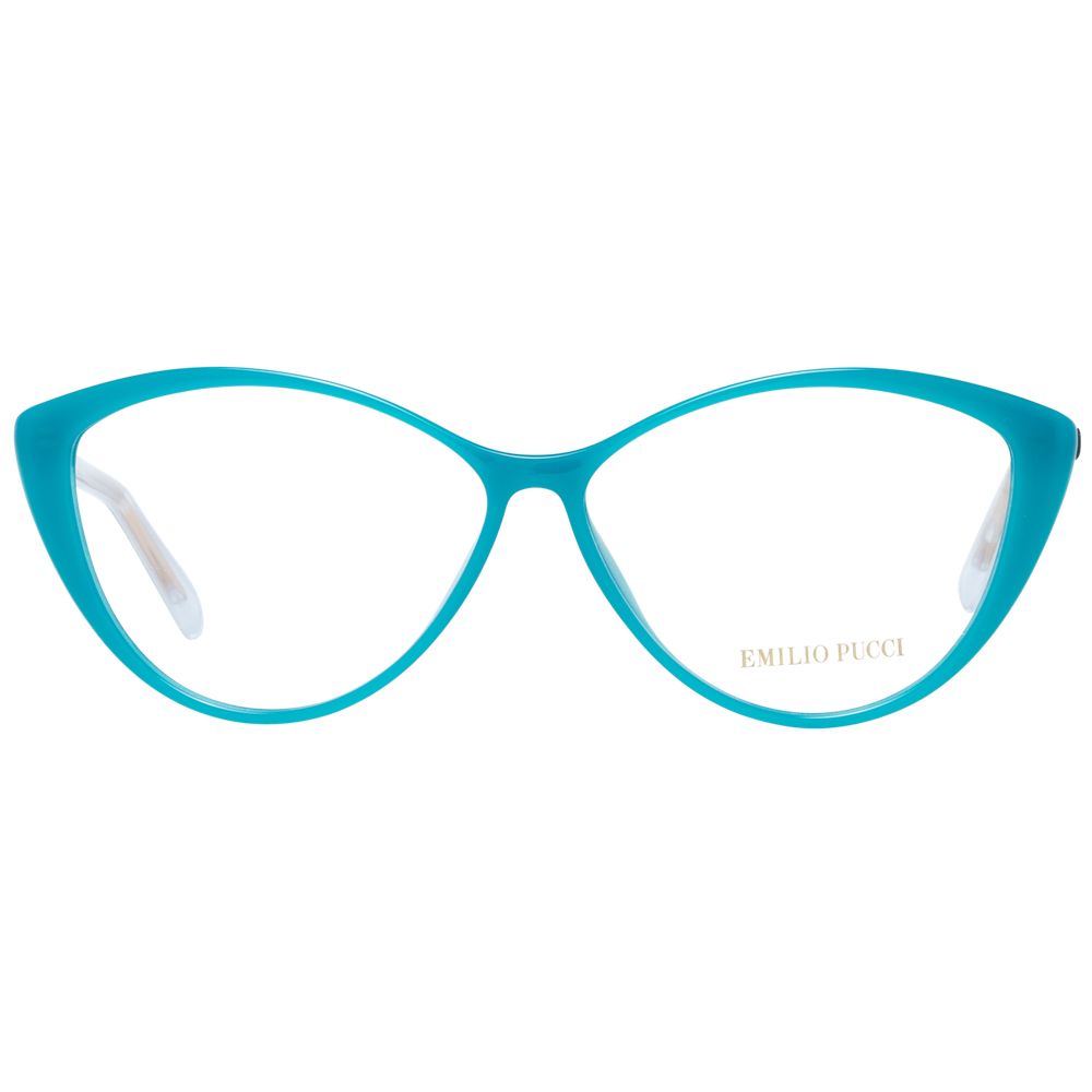 Emilio Pucci Green Women Optical Frames - Luksusmuotia Emilio Pucci - Tutustu YVES JAVANNI® 