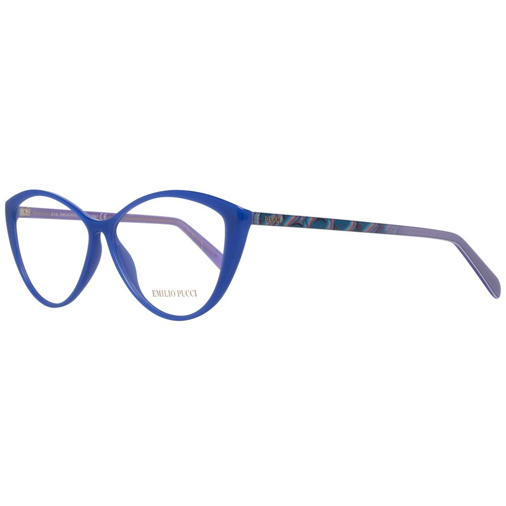 Emilio Pucci Blue Women Optical Frames - Luksusmuotia Emilio Pucci - Tutustu YVES JAVANNI® 