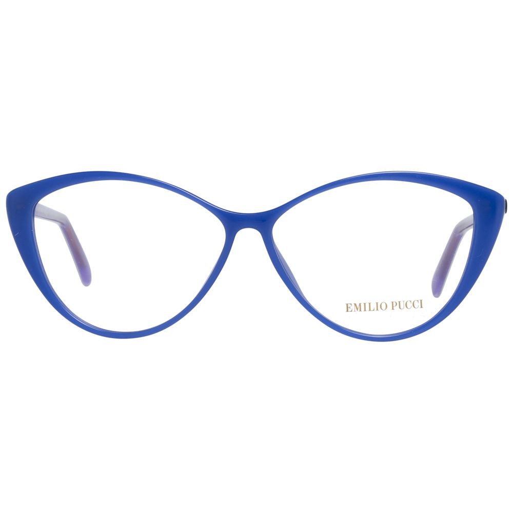 Emilio Pucci Blue Women Optical Frames - Luksusmuotia Emilio Pucci - Tutustu YVES JAVANNI® 