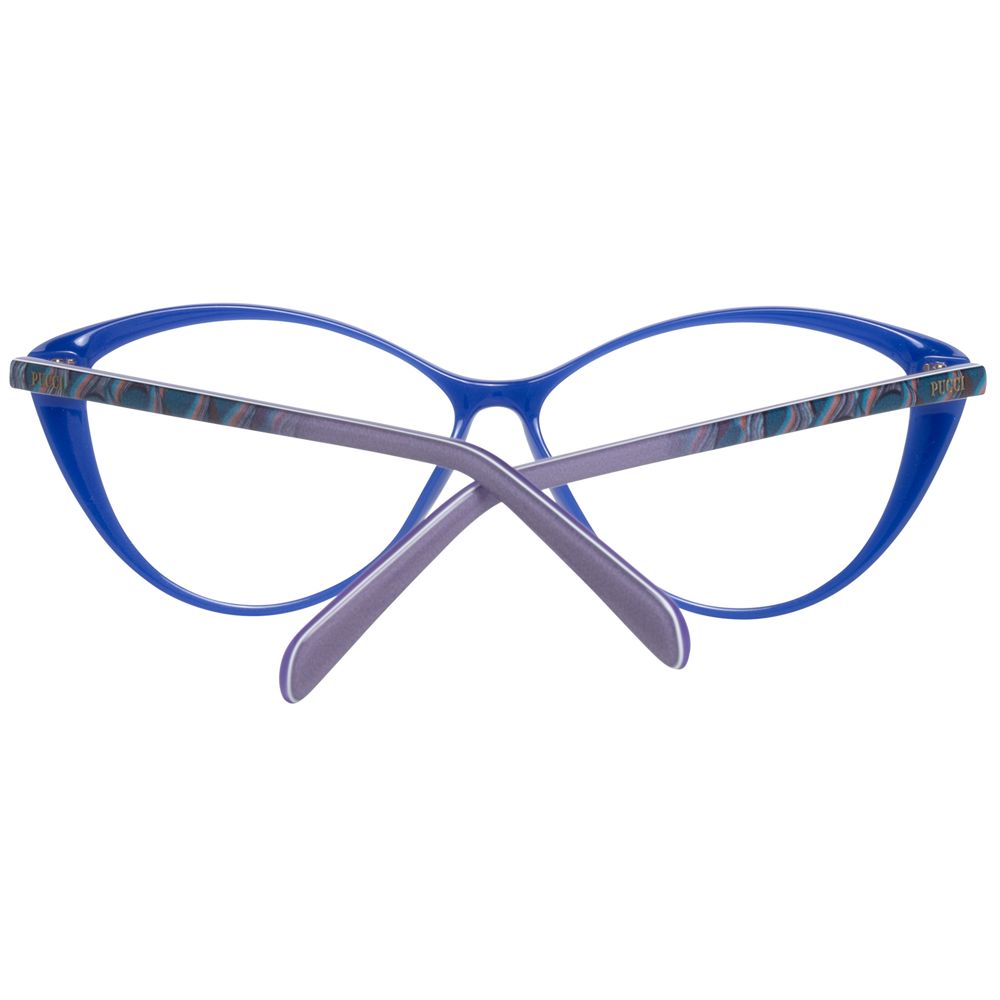 Emilio Pucci Blue Women Optical Frames - Luksusmuotia Emilio Pucci - Tutustu YVES JAVANNI® 