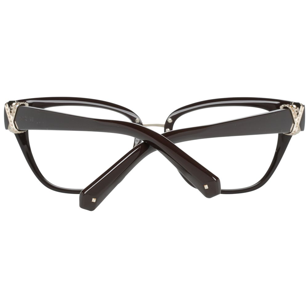 Swarovski Brown Women Optical Frames - Luksusmuotia Swarovski - Tutustu YVES JAVANNI® 