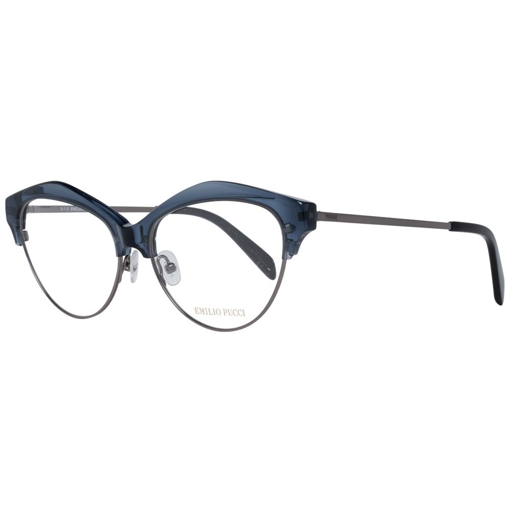 Emilio Pucci Gray Women Optical Frames - Luksusmuotia Emilio Pucci - Tutustu YVES JAVANNI® 