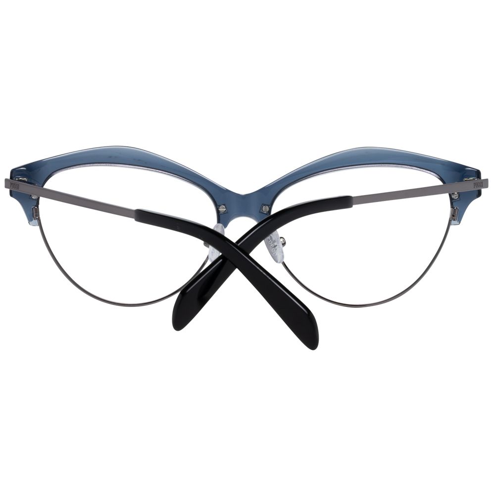 Emilio Pucci Gray Women Optical Frames - Luksusmuotia Emilio Pucci - Tutustu YVES JAVANNI® 