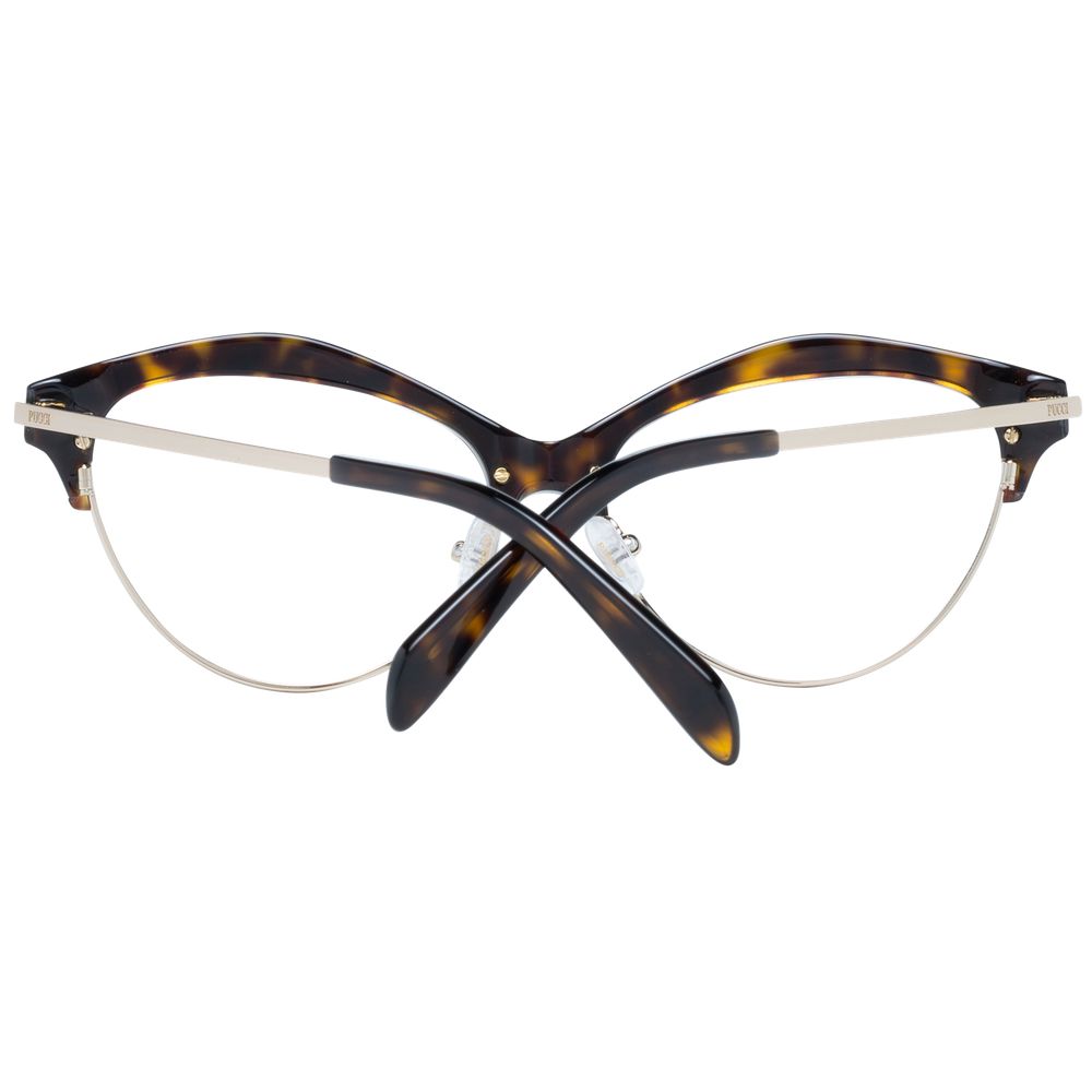 Emilio Pucci Brown Women Optical Frames - Luksusmuotia Emilio Pucci - Tutustu YVES JAVANNI® 