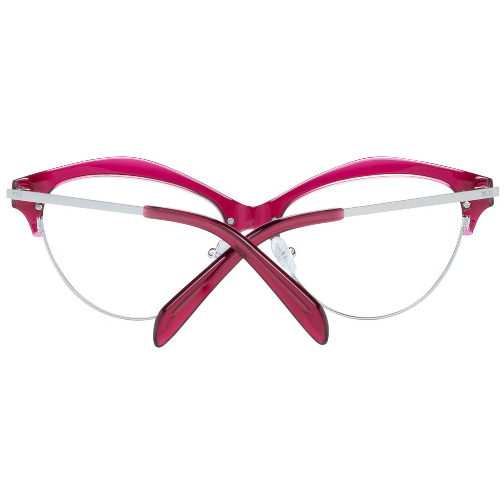 Emilio Pucci Burgundy Women Optical Frames - Luksusmuotia Emilio Pucci - Tutustu YVES JAVANNI® 