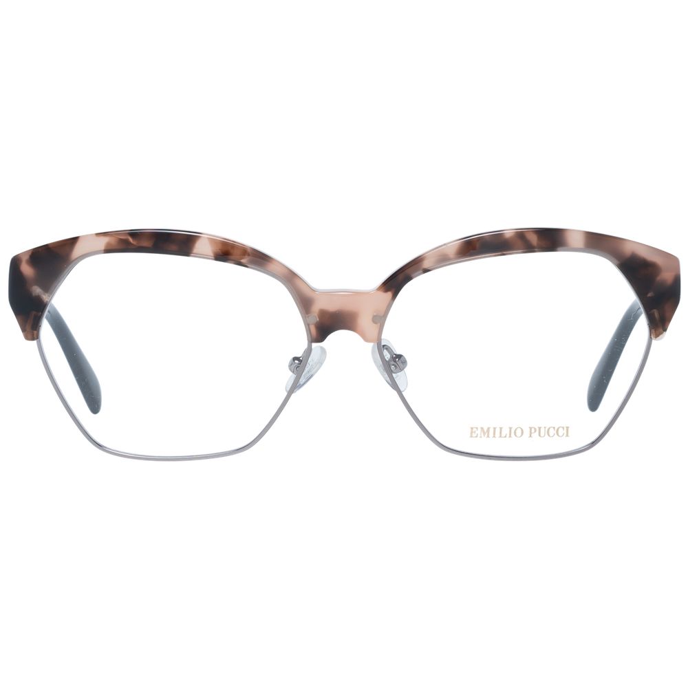 Emilio Pucci Brown Women Optical Frames - Luksusmuotia Emilio Pucci - Tutustu YVES JAVANNI® 