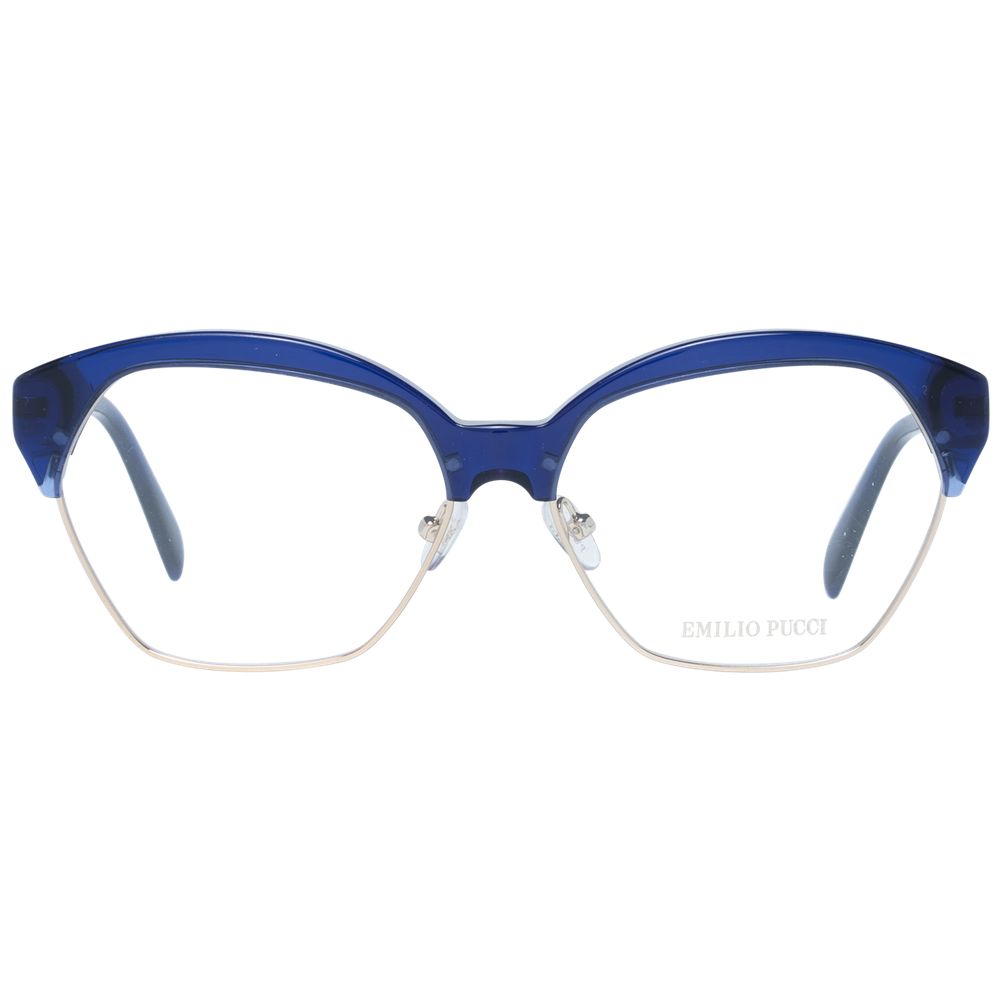 Emilio Pucci Blue Women Optical Frames - Luksusmuotia Emilio Pucci - Tutustu YVES JAVANNI® 