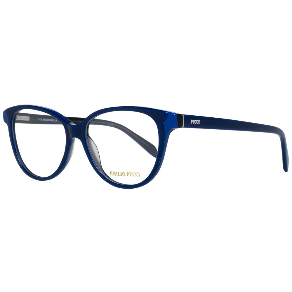 Emilio Pucci Blue Women Optical Frames - Luksusmuotia Emilio Pucci - Tutustu YVES JAVANNI® 