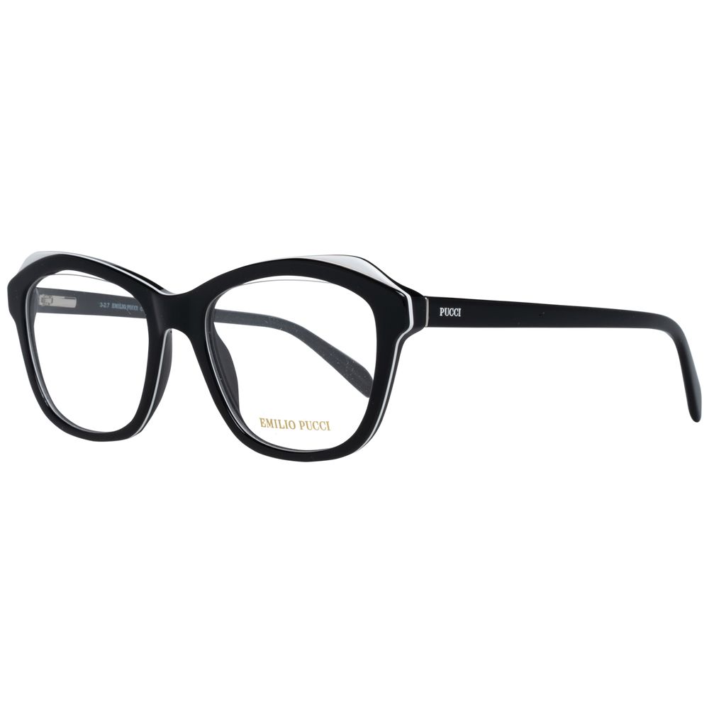 Emilio Pucci Black Women Optical Frames - Luksusmuotia Emilio Pucci - Tutustu YVES JAVANNI® 