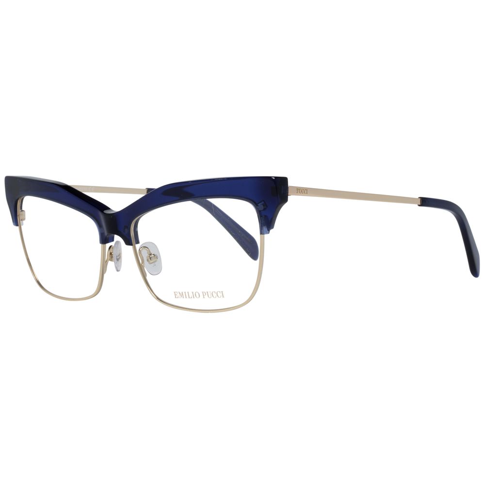 Emilio Pucci Blue Women Optical Frames - Luksusmuotia Emilio Pucci - Tutustu YVES JAVANNI® 