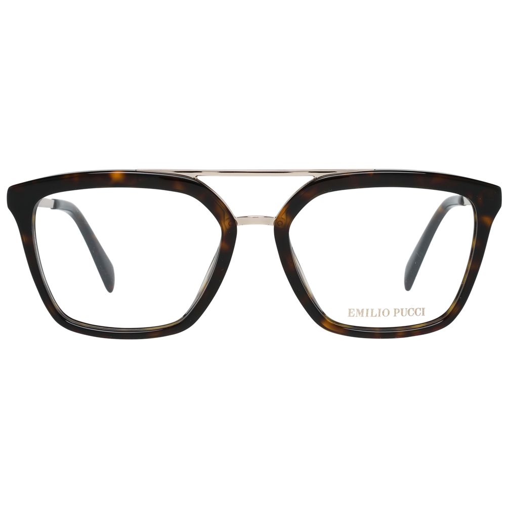 Emilio Pucci Brown Women Optical Frames - Luksusmuotia Emilio Pucci - Tutustu YVES JAVANNI® 