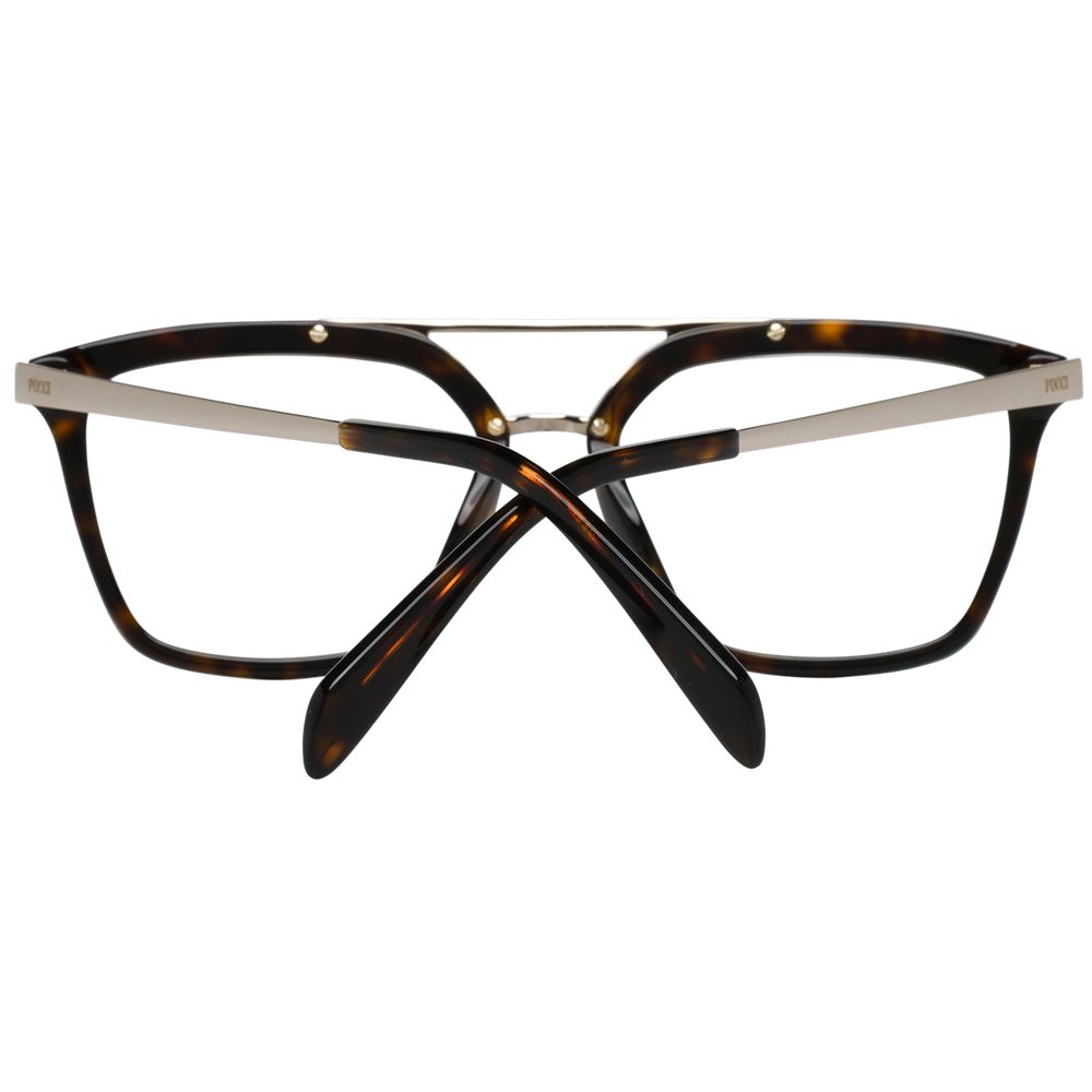 Emilio Pucci Brown Women Optical Frames - Luksusmuotia Emilio Pucci - Tutustu YVES JAVANNI® 