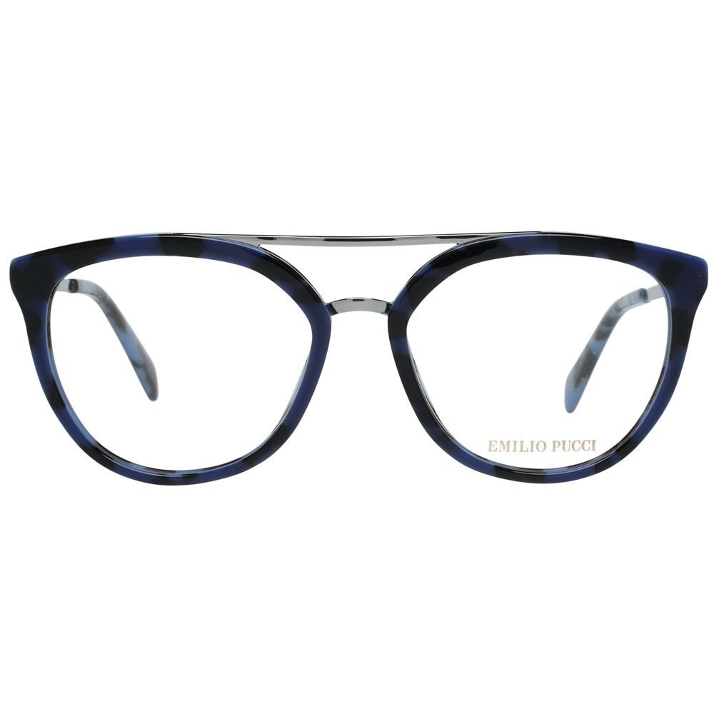 Emilio Pucci Blue Women Optical Frames - Luksusmuotia Emilio Pucci - Tutustu YVES JAVANNI® 