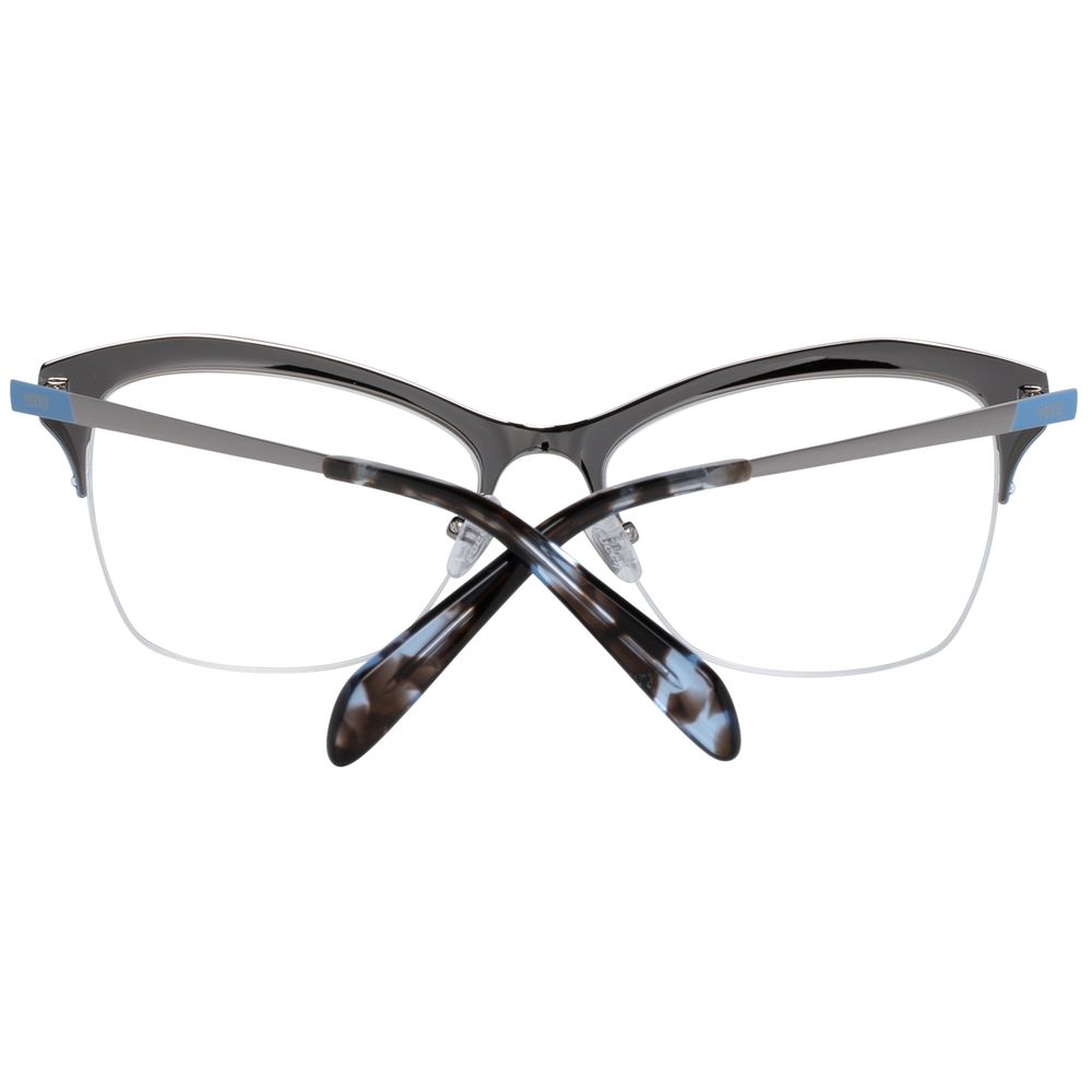 Emilio Pucci Silver Women Optical Frames - Luksusmuotia Emilio Pucci - Tutustu YVES JAVANNI® 