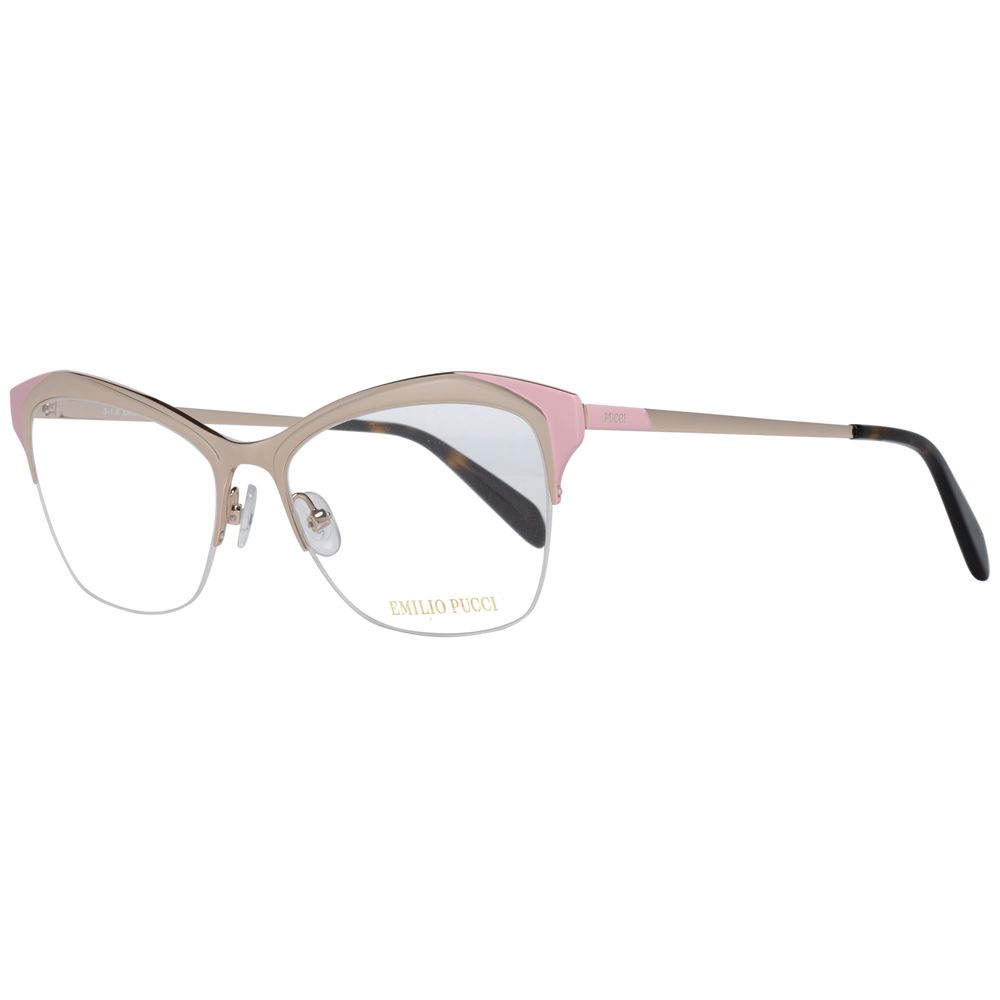 Emilio Pucci Pink Women Optical Frames - Luksusmuotia Emilio Pucci - Tutustu YVES JAVANNI® 