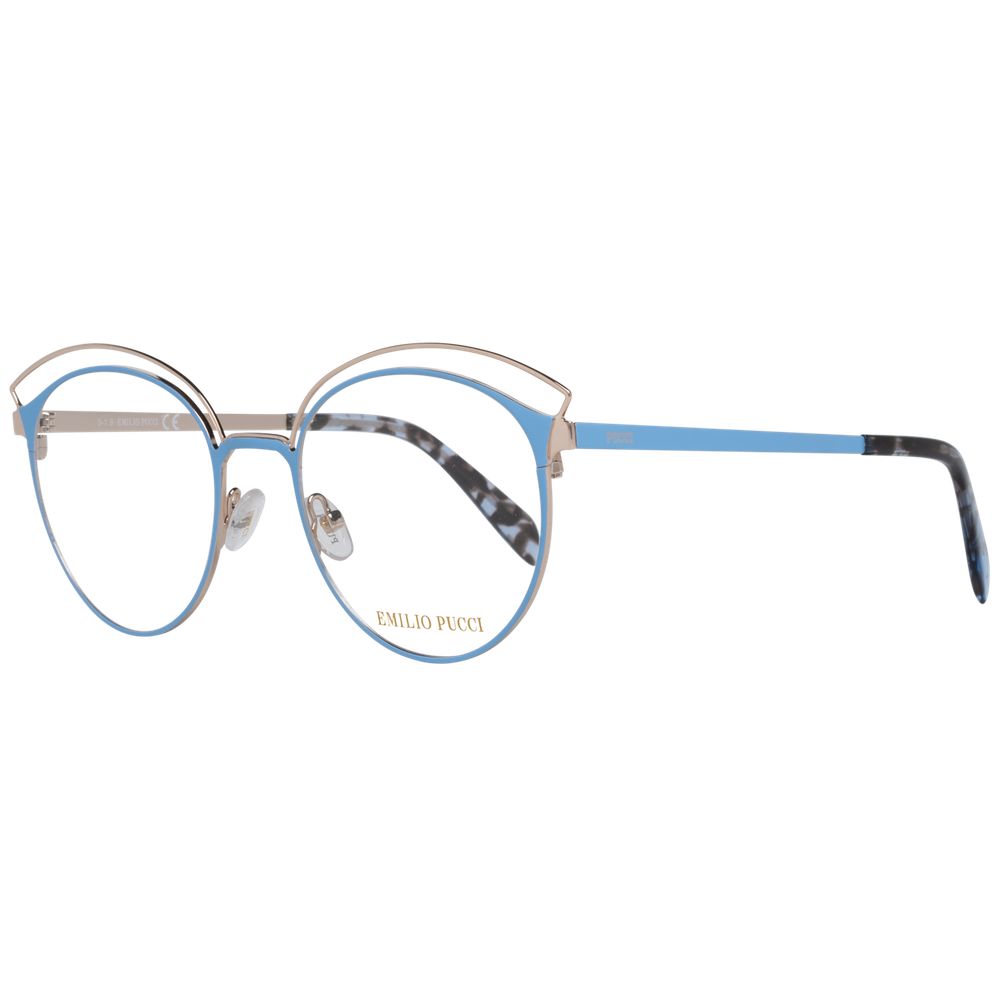 Emilio Pucci Blue Women Optical Frames - Luksusmuotia Emilio Pucci - Tutustu YVES JAVANNI® 