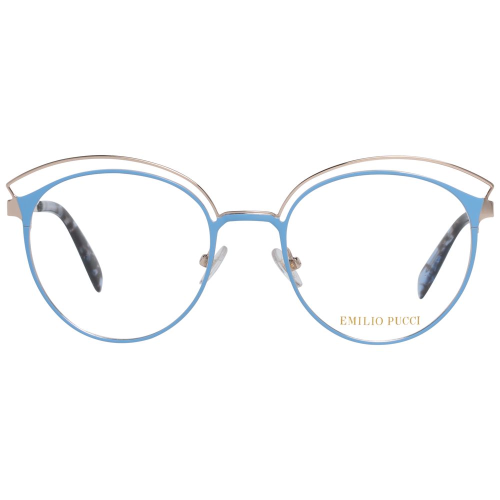 Emilio Pucci Blue Women Optical Frames - Luksusmuotia Emilio Pucci - Tutustu YVES JAVANNI® 