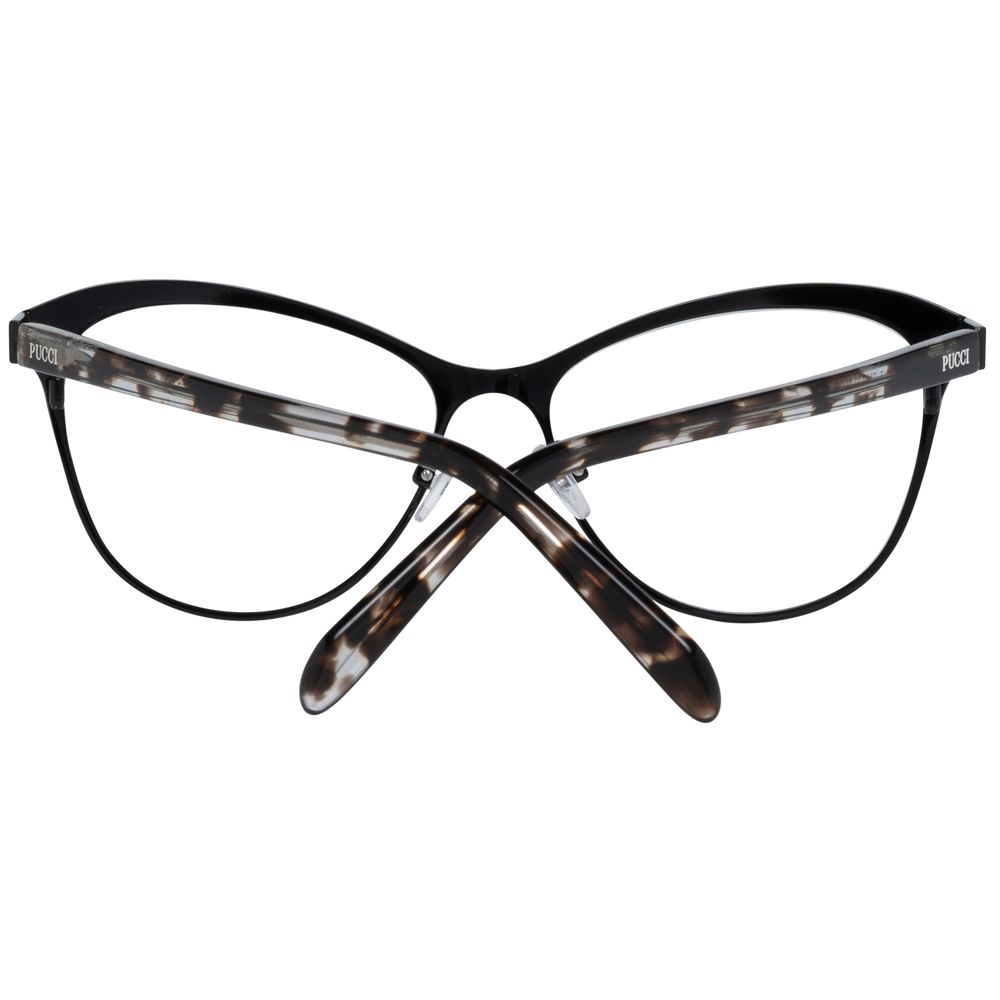 Emilio Pucci Black Women Optical Frames - Luksusmuotia Emilio Pucci - Tutustu YVES JAVANNI® 