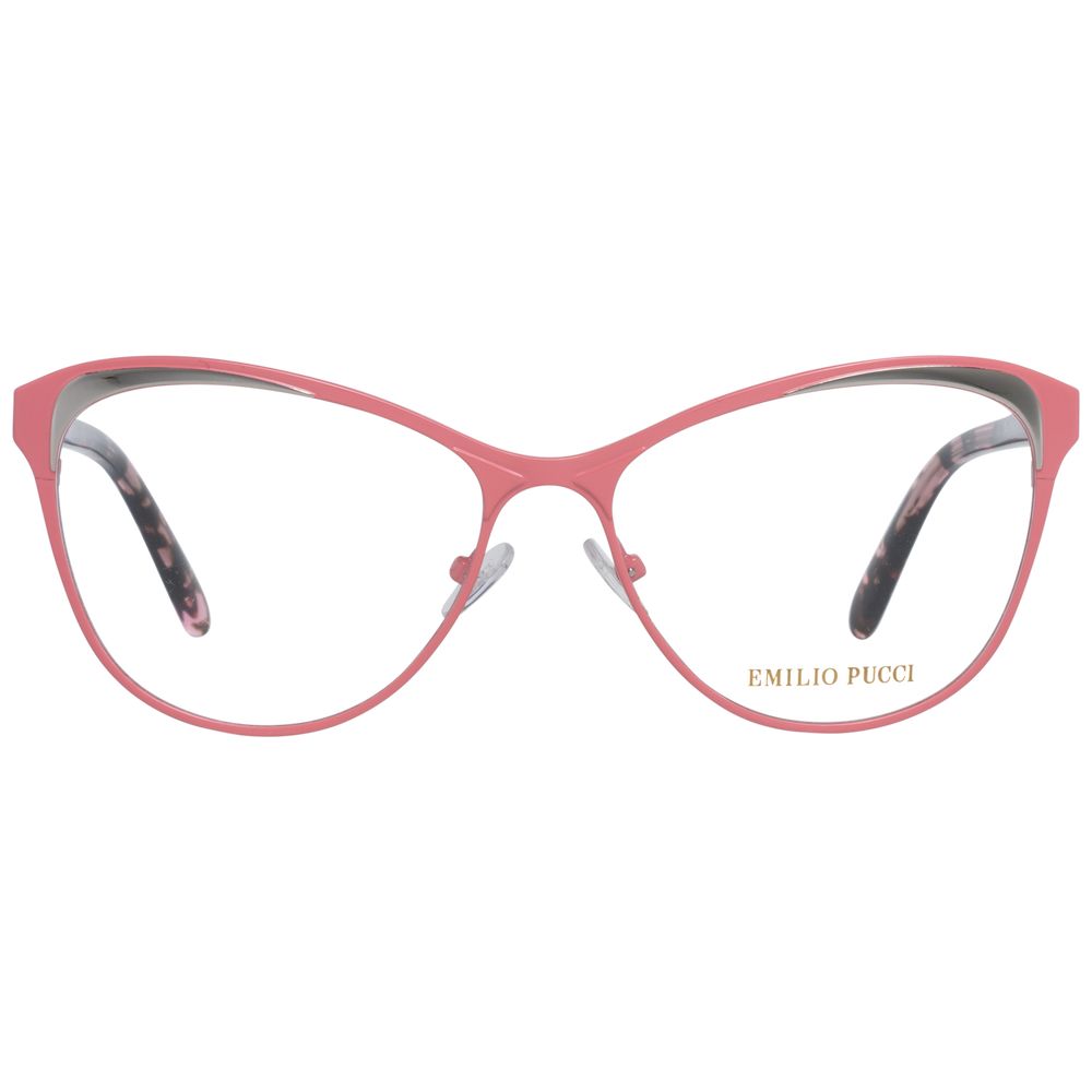 Emilio Pucci Pink Women Optical Frames - Luksusmuotia Emilio Pucci - Tutustu YVES JAVANNI® 