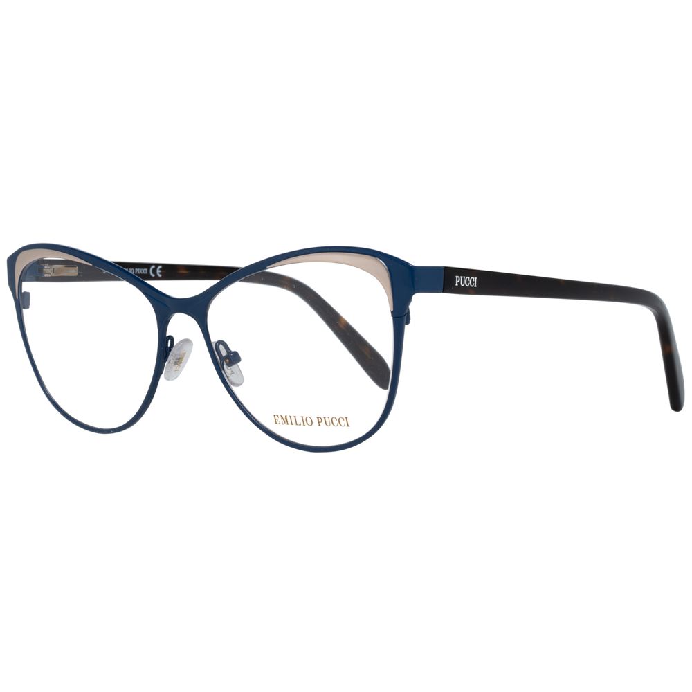 Emilio Pucci Blue Women Optical Frames - Luksusmuotia Emilio Pucci - Tutustu YVES JAVANNI® 