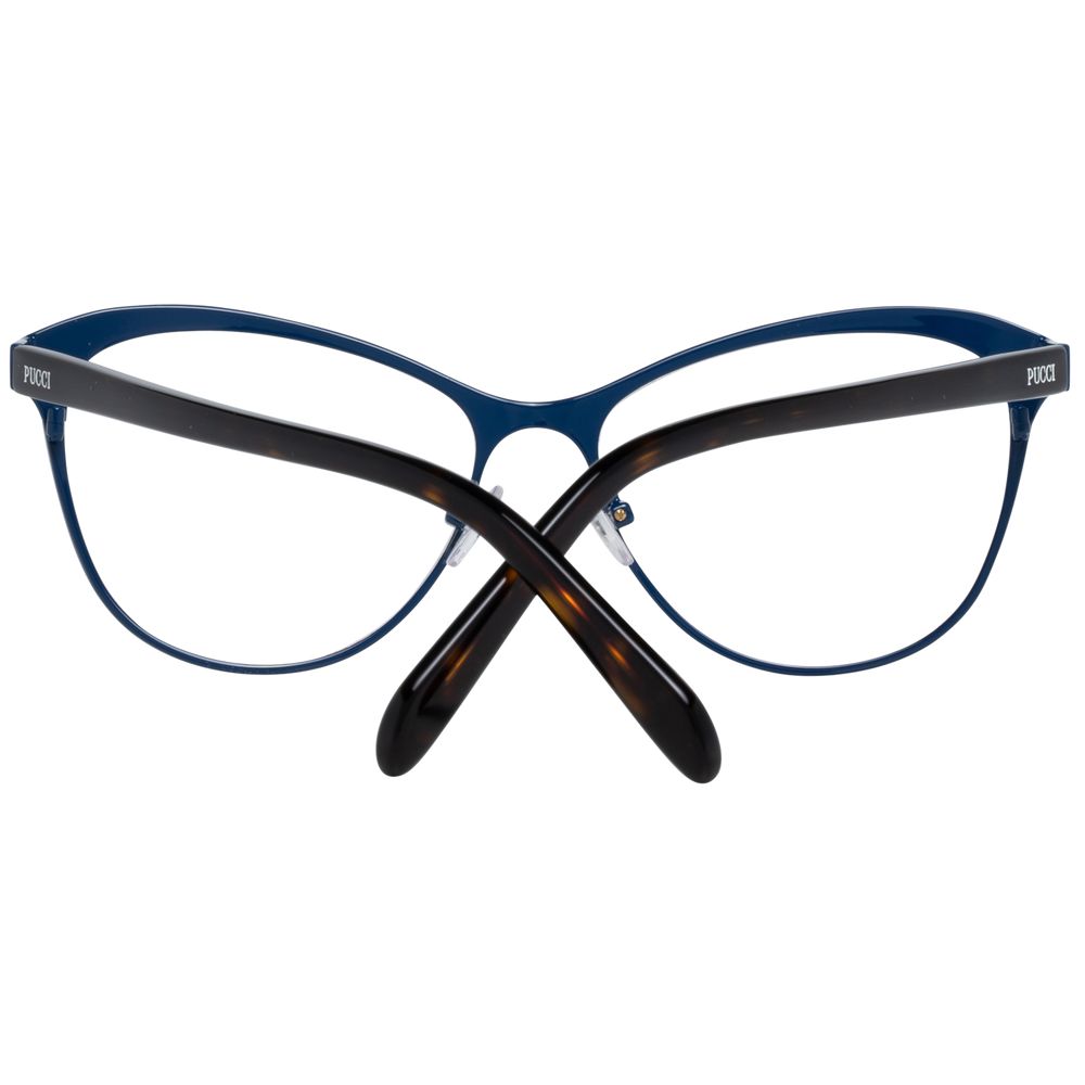 Emilio Pucci Blue Women Optical Frames - Luksusmuotia Emilio Pucci - Tutustu YVES JAVANNI® 