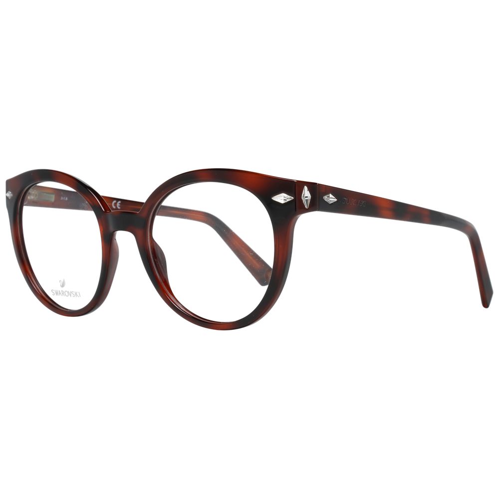 Swarovski Brown Women Optical Frames - Luksusmuotia Swarovski - Tutustu YVES JAVANNI® 