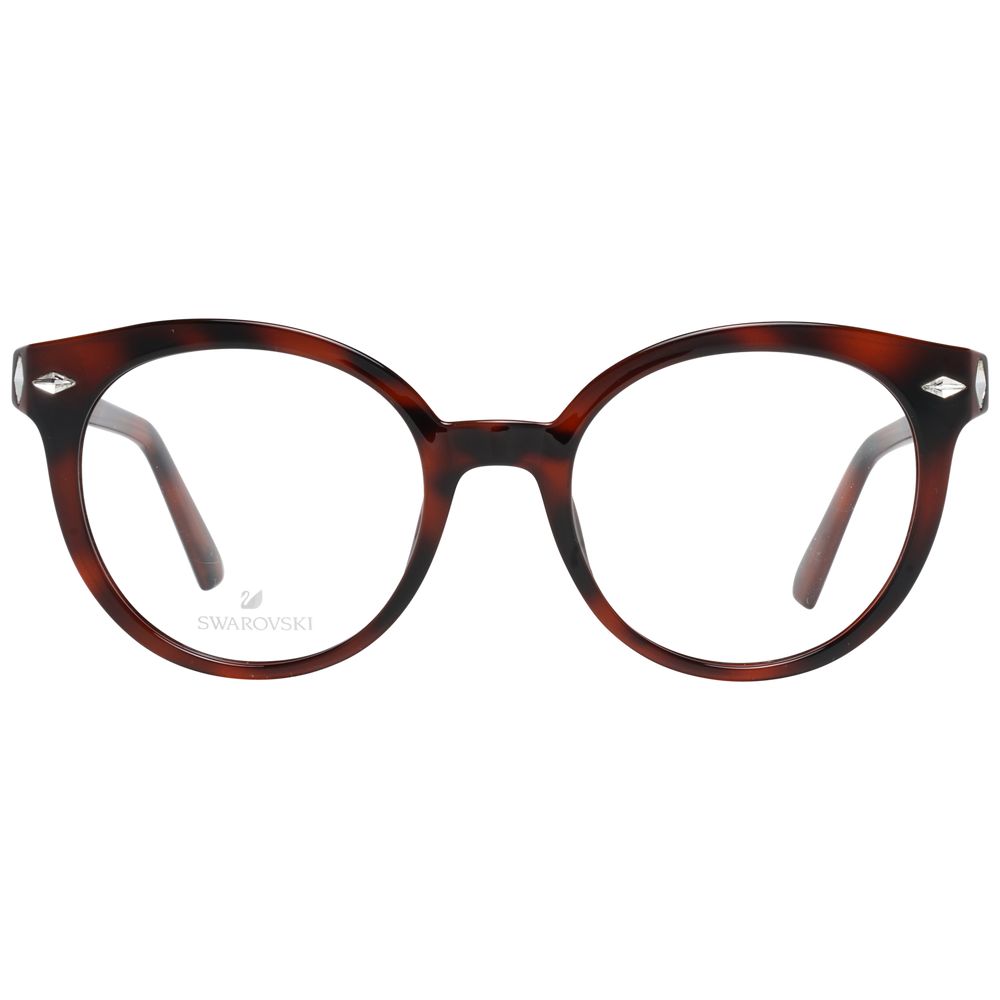 Swarovski Brown Women Optical Frames - Luksusmuotia Swarovski - Tutustu YVES JAVANNI® 