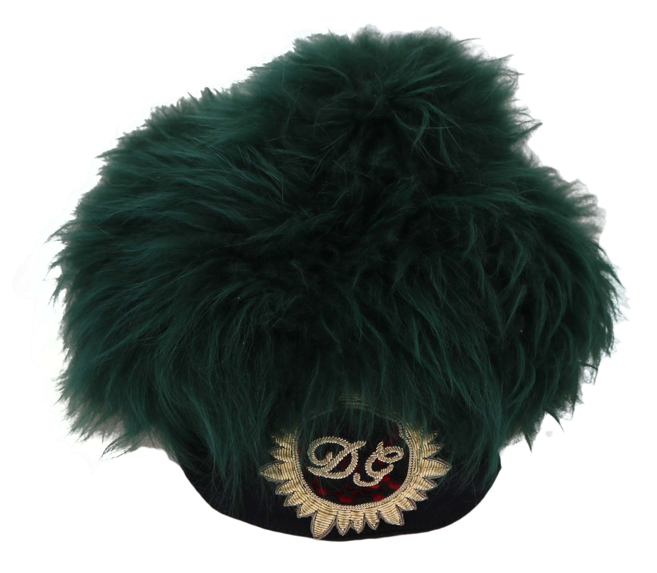 Dolce & Gabbana Elegant Emerald Cashmere Cloche Cap - Luksuslaukut ja asusteet Dolce & Gabbana - Tutustu YVES JAVANNI® 