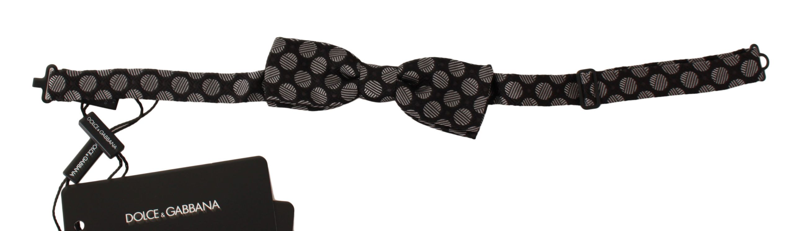 Dolce & Gabbana Elegant Polka Dot Silk Bow Tie - Luksusmuotia Dolce & Gabbana - Tutustu YVES JAVANNI® 