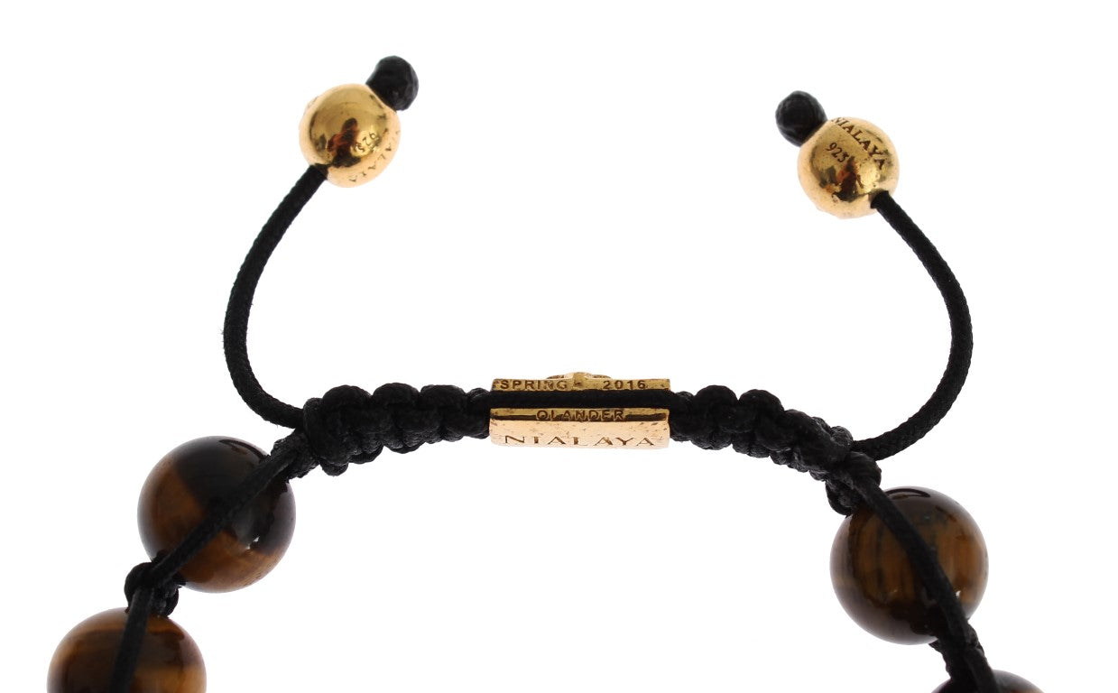 Nialaya Chic Multicolor CZ & Tigers Eye Bracelet - Luksusmuotia Nialaya - Tutustu YVES JAVANNI® 