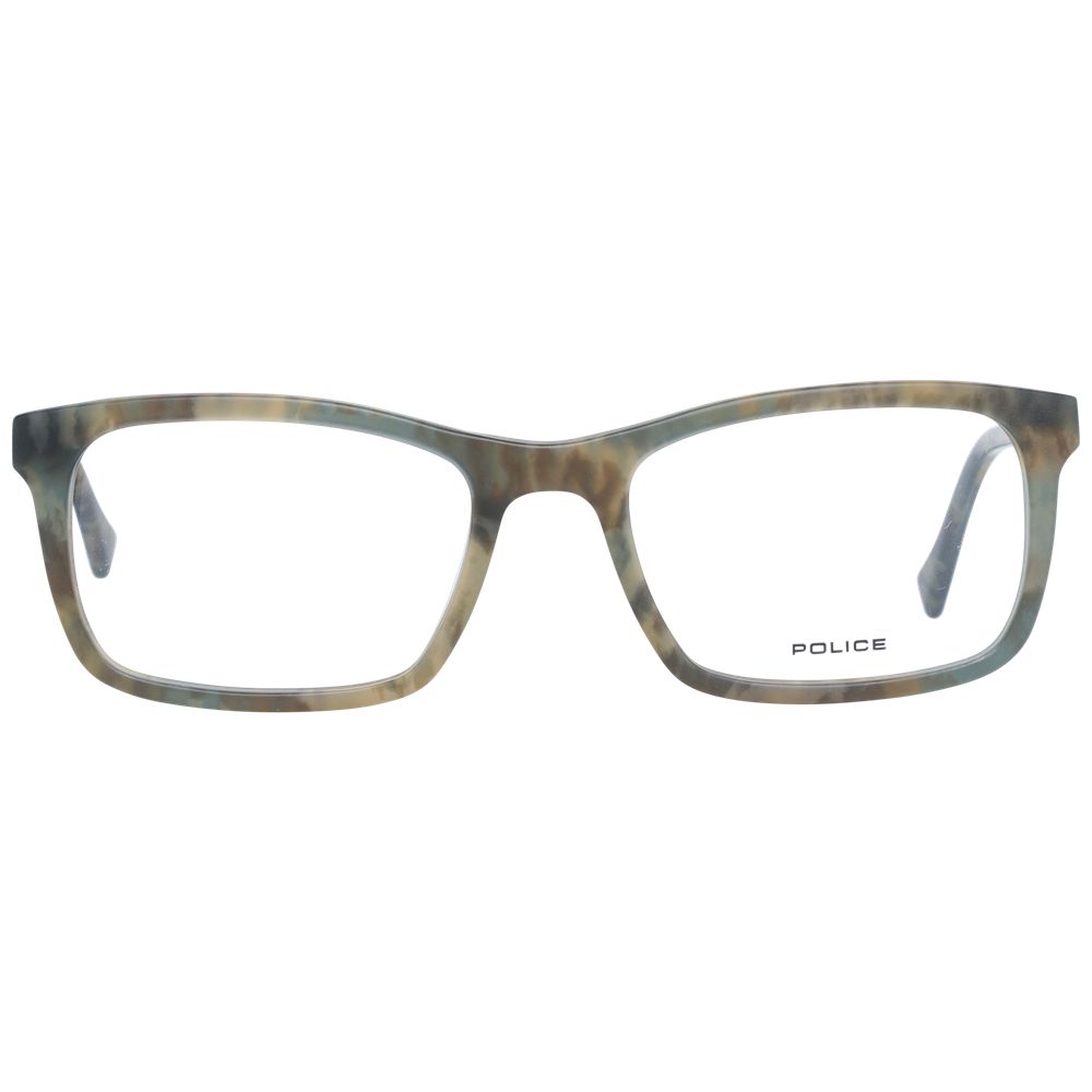 Police Green Men Optical Frames - Luksusmuotia Police - Tutustu YVES JAVANNI® 